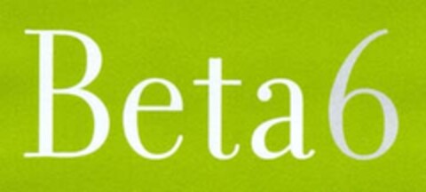 Beta6 Logo (EUIPO, 17.03.2008)