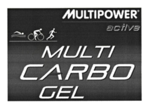 MULTIPOWER active MULTI CARBO GEL Logo (EUIPO, 16.04.2009)