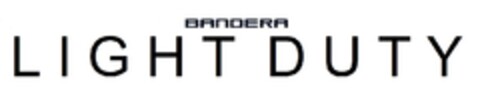 BANDERA LIGHT DUTY Logo (EUIPO, 10/01/2012)
