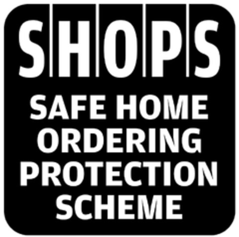 SHOPS SAFE ORDERING PROTECTION SCHEME Logo (EUIPO, 13.02.2013)