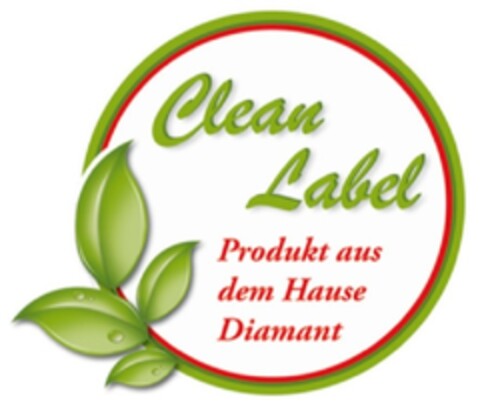 Clean Label Produkt aus dem Hause Diamant Logo (EUIPO, 06/13/2013)