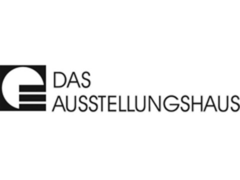 DAS AUSSTELLUNGSHAUS Logo (EUIPO, 07/17/2013)