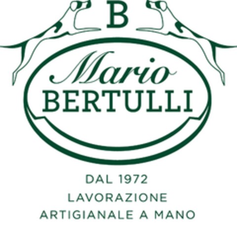 B Mario BERTULLI DAL 1972 LAVORAZIONE ARTIGIANALE A MANO Logo (EUIPO, 05.11.2014)