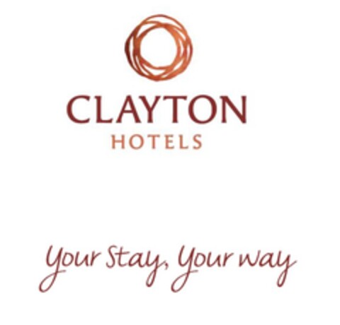 CLAYTON HOTELS your stay, your way Logo (EUIPO, 11.06.2015)