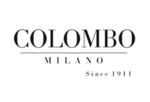 COLOMBO MILANO Since 1911 Logo (EUIPO, 02.12.2015)