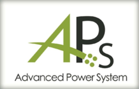 APS Advanced Power System Logo (EUIPO, 07.04.2016)