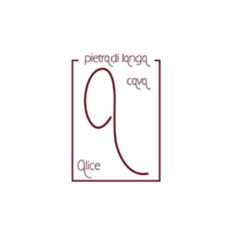 PIETRA DI LANGA CAVA ALICE Logo (EUIPO, 17.05.2016)