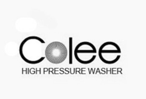 Colee HIGH PRESSURE WASHER Logo (EUIPO, 12/20/2016)