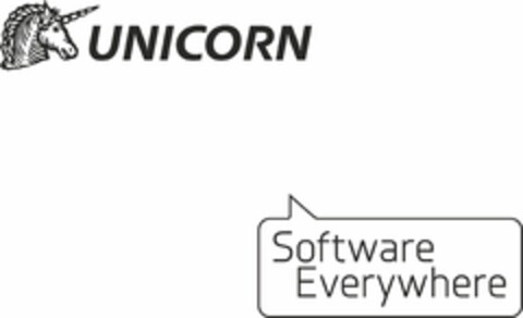 UNICORN  Software Everywhere Logo (EUIPO, 08/13/2017)