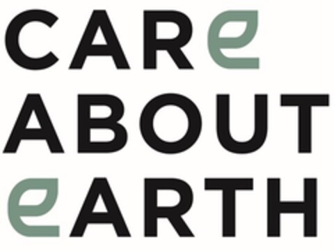 CARE ABOUT EARTH Logo (EUIPO, 09.08.2018)