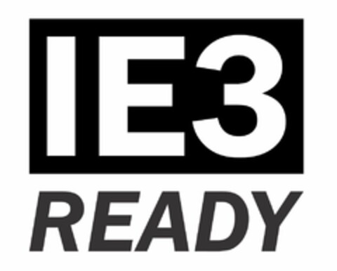 IE3 READY Logo (EUIPO, 11/14/2018)