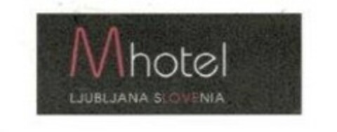 Mhotel LJUBLJANA SLOVENIA Logo (EUIPO, 27.11.2019)