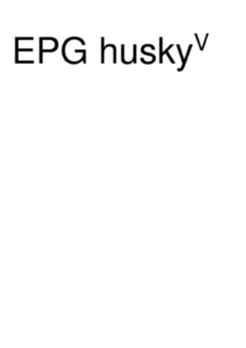 EPG husky V Logo (EUIPO, 02.02.2022)