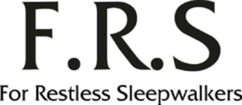 F.R.S For Restless Sleepwalkers Logo (EUIPO, 22.05.2023)