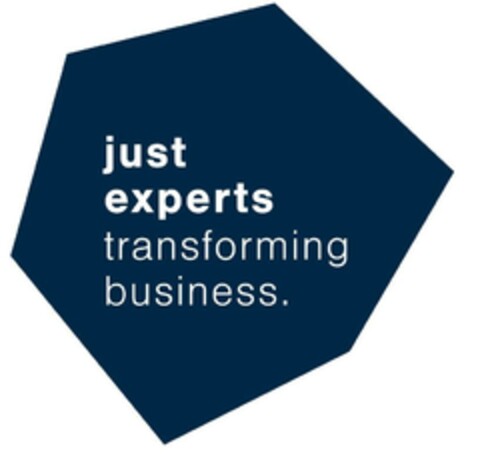 just experts transforming business. Logo (EUIPO, 04.04.2024)