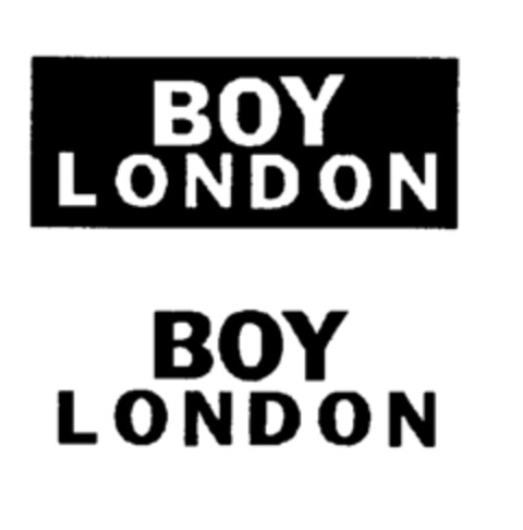 BOY LONDON BOY LONDON Logo (EUIPO, 01.04.1996)
