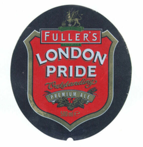 FULLER'S LONDON PRIDE Outstanding PREMIUM ALE Logo (EUIPO, 05.11.1996)