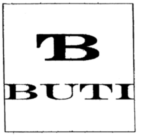 TB BUTI Logo (EUIPO, 04/13/2001)