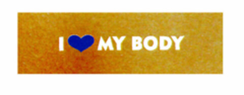 I ... MY BODY Logo (EUIPO, 03.09.2001)