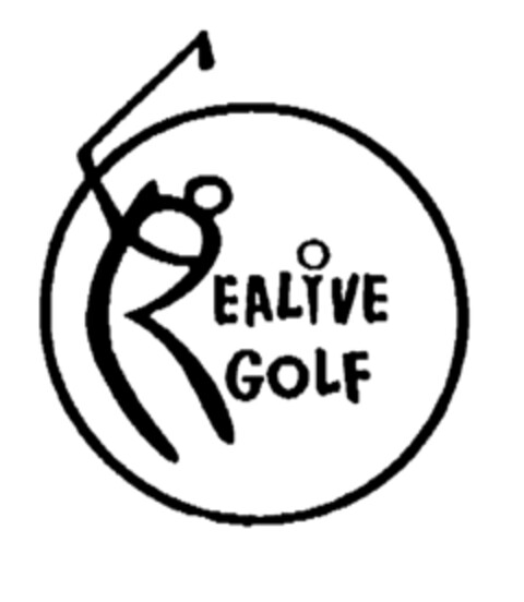 REALIVE GOLF Logo (EUIPO, 17.12.2001)