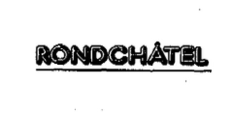 RONDCHÅTEL Logo (EUIPO, 22.05.2003)