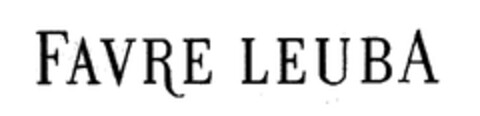 FAVRE LEUBA Logo (EUIPO, 30.03.2004)