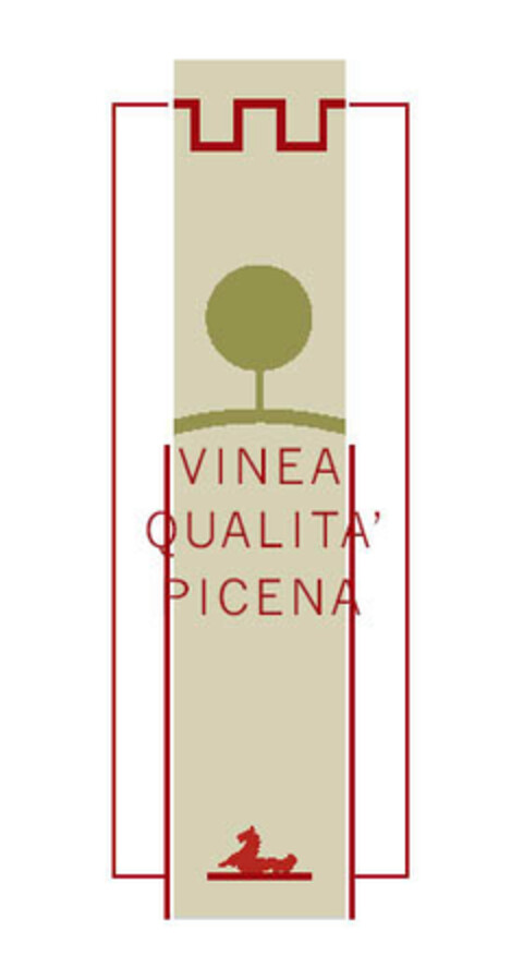 VINEA QUALITA' PICENA Logo (EUIPO, 04/20/2004)