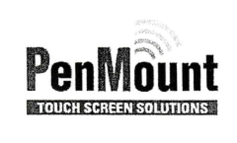 PenMount TOUCH SCREEN SOLUTIONS Logo (EUIPO, 12/20/2004)