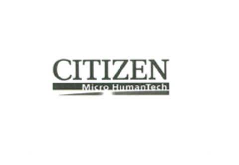 CITIZEN Micro HumanTech Logo (EUIPO, 23.08.2005)