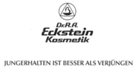 Dr. R.A. Eckstein Kosmetik JUNGERHALTEN IST BESSER ALS VERJÜNGEN Logo (EUIPO, 14.03.2006)
