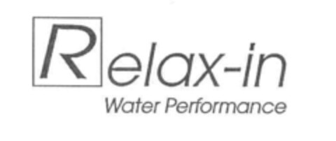 Relax-in Water Performance Logo (EUIPO, 04/11/2006)