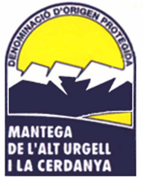 DENOMINACIÓ D'ORIGEN PROTEGIDA MANTEGA DE L'ALT URGELL I LA CERDANYA Logo (EUIPO, 11.04.2007)