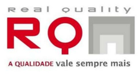 Real quality RQ A QUALIDADE vale sempre mais Logo (EUIPO, 03.10.2007)