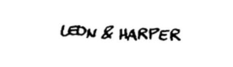 LEON & HARPER Logo (EUIPO, 19.09.2008)