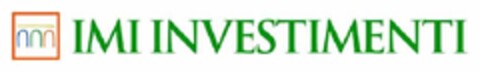 IMI INVESTIMENTI Logo (EUIPO, 22.07.2009)