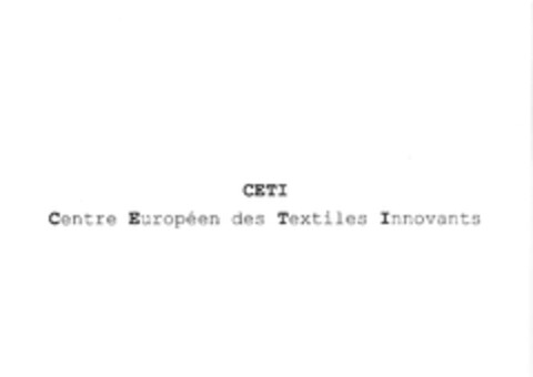 CETI Centre Européen des Textiles Innovants Logo (EUIPO, 04.05.2012)