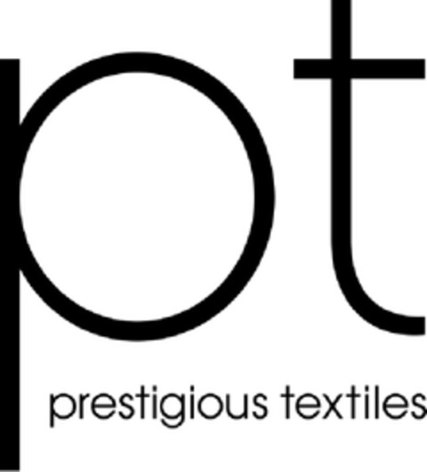 PT PRESTIGIOUS TEXTILES Logo (EUIPO, 09/06/2012)