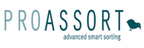 PROASSORT advanced smart sorting Logo (EUIPO, 28.11.2012)