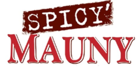 SPICY' MAUNY Logo (EUIPO, 04/05/2013)