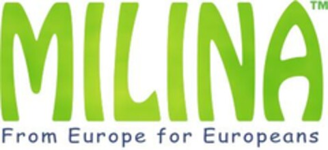 MILINA from Europe for Europeans Logo (EUIPO, 11.06.2014)