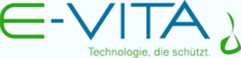 E-VITA Technologie die Schützt. Logo (EUIPO, 13.03.2015)