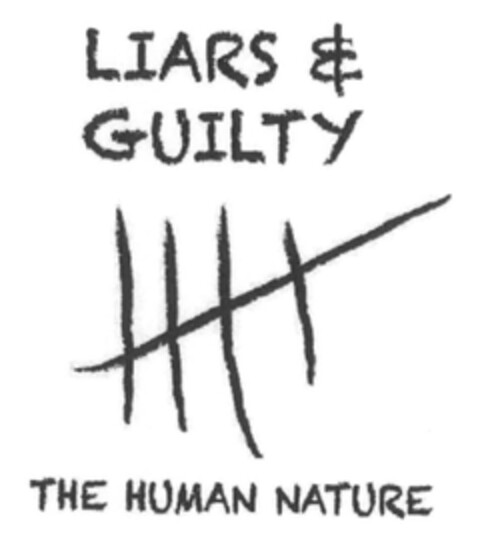 LIARS & GUILTY THE HUMAN NATURE Logo (EUIPO, 18.11.2015)