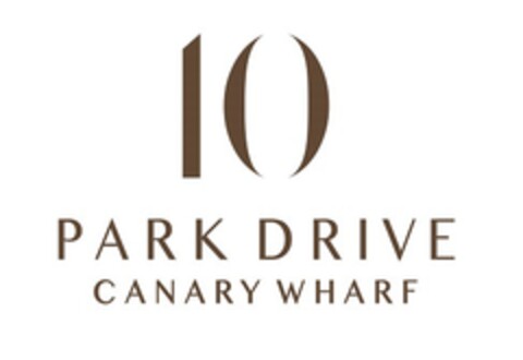 10 PARK DRIVE CANARY WHARF Logo (EUIPO, 17.12.2015)