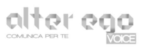 ALTER EGO VOICE COMUNICA PER TE Logo (EUIPO, 22.01.2016)