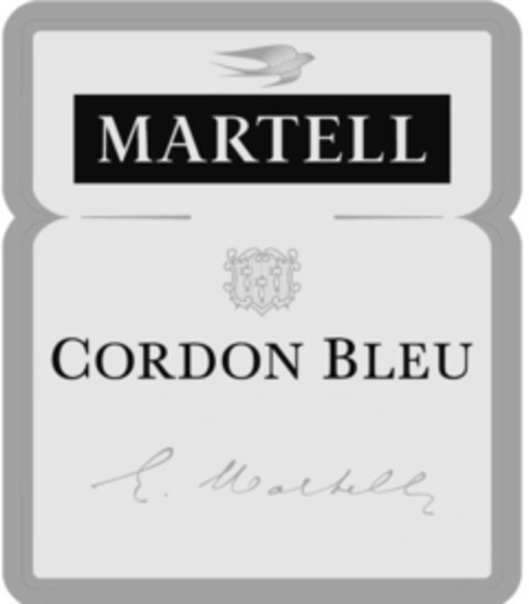 MARTELL CORDON BLEU E. MARTELL Logo (EUIPO, 10.03.2016)