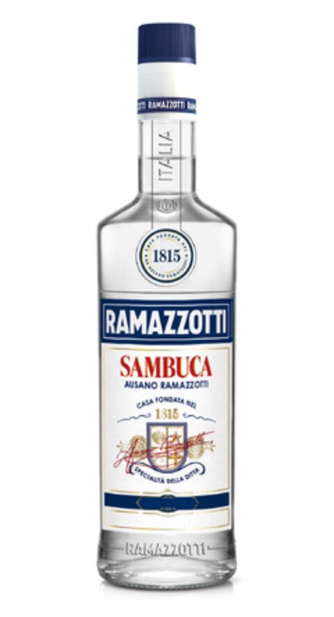 RAMAZZOTTI SAMBUCA AUSANO RAMAZZOTTI casa fondata nel 1815 specialita della ditta italia Logo (EUIPO, 13.07.2018)