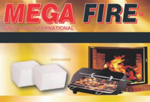 MEGA FIRE GOLD LINE INTERNATIONAL Logo (EUIPO, 11/15/2018)