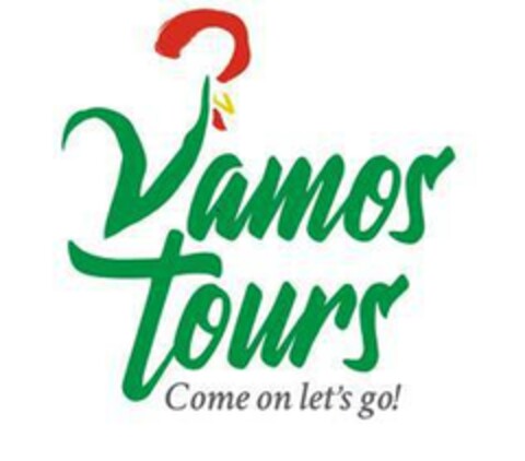 VAMOS TOURS COME ON LET'S GO Logo (EUIPO, 21.03.2019)