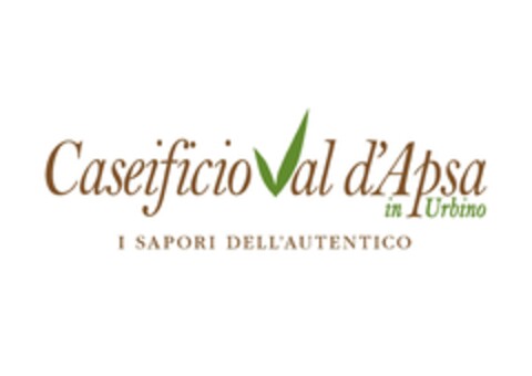 CASEIFICIO VAL D'APSA, IN URBINO, I SAPORI DELL'AUTENTICO. Logo (EUIPO, 29.04.2020)