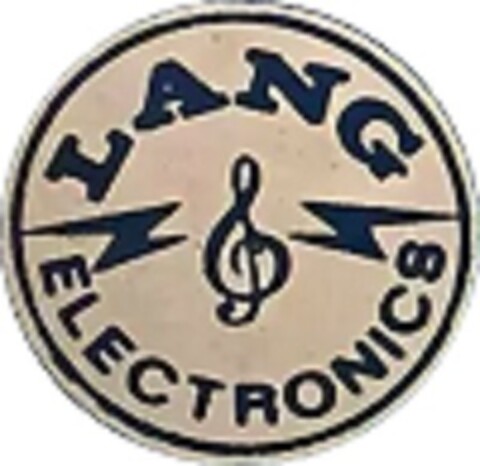 LANG ELECTRONICS Logo (EUIPO, 19.01.2021)
